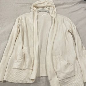 Gap XS Off-White/Cream Ribbed Cardigan